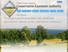 Tablet Screenshot of clarkelandconservation.org